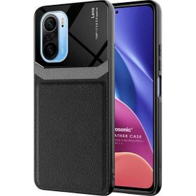 Microsonic Xiaomi Mi 11I Uniq Leather Siyah Kılıf