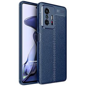 Microsonic Xiaomi Mi 11T Deri Dokulu Silikon Cep Telefonu Kılıfı