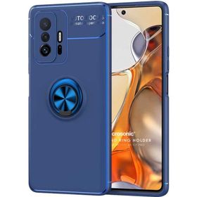 Microsonic Xiaomi Mi 11T Pro Kickstand Ring Holder Cep Telefonu Kılıfı