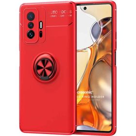 Microsonic Xiaomi Mi 11T Pro Kickstand Ring Holder Cep Telefonu Kılıfı