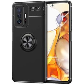 Microsonic Xiaomi Mi 11T Pro Kickstand Ring Holder Cep Telefonu Kılıfı