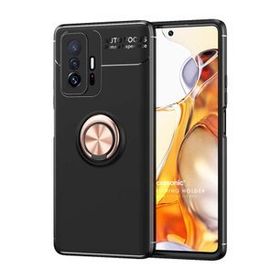 Microsonic Xiaomi Mi 11T Pro Kickstand Ring Holder Siyah Kılıf