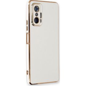Microsonic Xiaomi Mi 11T Pro Olive Plated Beyaz Kılıf