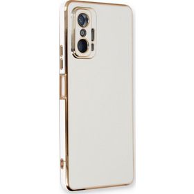 Microsonic Xiaomi Mi 11T Pro Olive Plated Beyaz Kılıf