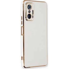 Microsonic Xiaomi Mi 11T Pro Olive Plated Beyaz Kılıf