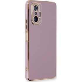 Microsonic Xiaomi Mi 11T Pro Olive Plated Lila Kılıf