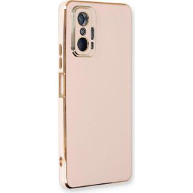 Microsonic Xiaomi Mi 11T Pro Olive Plated Pembe Kılıf