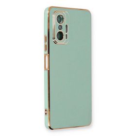 Microsonic Xiaomi Mi 11T Pro Olive Plated Yeşil Kılıf
