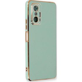 Microsonic Xiaomi Mi 11T Pro Olive Plated Yeşil Kılıf