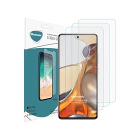 Microsonic Xiaomi Mi 11T Pro Screen Protector Nano Glass 3 Adet Cam Ekran Koruyucu