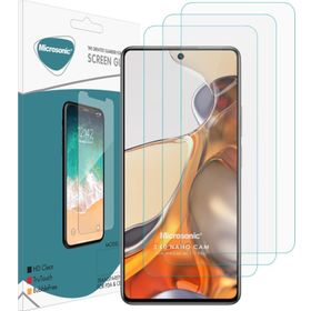 Microsonic Xiaomi Mi 11T Pro Screen Protector Nano Glass 3 Adet Cam Ekran Koruyucu