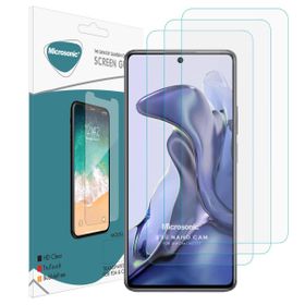Microsonic Xiaomi Mi 11T Screen Protector Nano Glass 3 Adet Cam Ekran Koruyucu