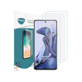 Microsonic Xiaomi Mi 11T Screen Protector Nano Glass 3 Adet Cam Ekran Koruyucu