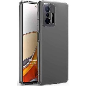 Microsonic Xiaomi Mi 11T Transparent Soft Beyaz Kılıf