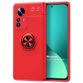 Microsonic Xiaomi Mi 12 Kickstand Ring Holder Cep Telefonu Kılıfı