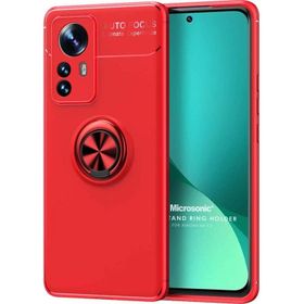 Microsonic Xiaomi Mi 12 Kickstand Ring Holder Cep Telefonu Kılıfı