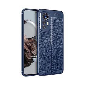 Microsonic Xiaomi Mi 12 Lite Deri Dokulu Silikon Cep Telefonu Kılıfı
