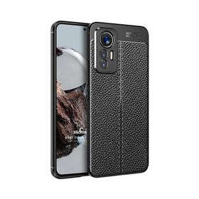 Microsonic Xiaomi Mi 12 Lite Deri Dokulu Silikon Cep Telefonu Kılıfı
