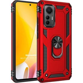 Microsonic Xiaomi Mi 12 Lite Military Ring Holder Cep Telefonu Kılıfı