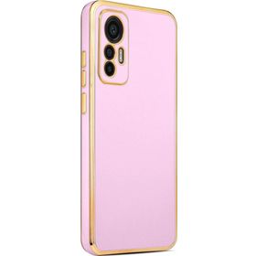 Microsonic Xiaomi Mi 12 Lite Olive Plated Lila Kılıf