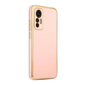 Microsonic Xiaomi Mi 12 Lite Olive Plated Pembe Kılıf