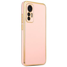 Microsonic Xiaomi Mi 12 Lite Olive Plated Pembe Kılıf