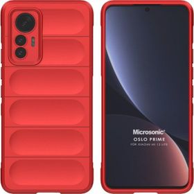 Microsonic Xiaomi Mi 12 Lite Oslo Prime Kırmızı Kılıf