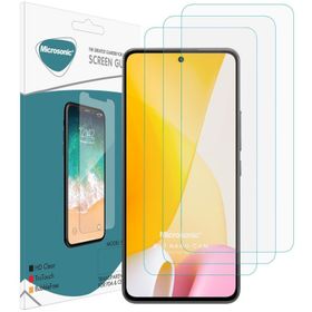 Microsonic Xiaomi Mi 12 Lite Screen Protector Nano Glass 3 Adet Cam Ekran Koruyucu