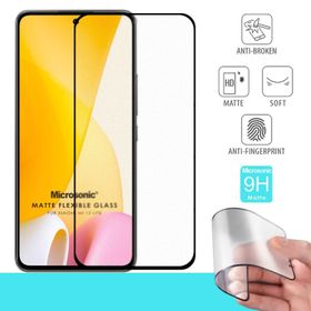 Microsonic Xiaomi Mi 12 Lite Seramik Matte Flexible Siyah Ekran Koruyucu
