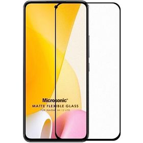 Microsonic Xiaomi Mi 12 Lite Seramik Matte Flexible Siyah Ekran Koruyucu