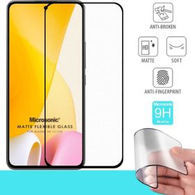 Microsonic Xiaomi Mi 12 Lite Seramik Matte Flexible Siyah Ekran Koruyucu