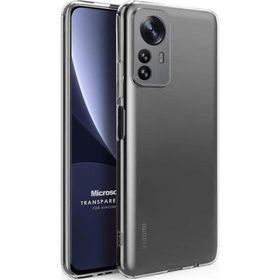 Microsonic Xiaomi Mi 12 Pro Transparent Soft Şeffaf Kılıf