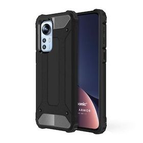 Microsonic Xiaomi Mi 12 Rugged Armor Siyah Kılıf