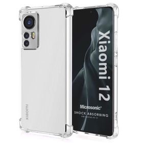 Microsonic Xiaomi Mi 12 Shock Absorbing Şeffaf Kılıf