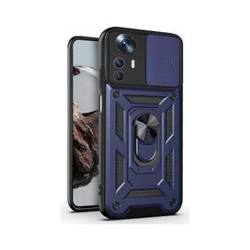 Microsonic Xiaomi Mi 12T Impact Resistant Siyah Lacivert Kılıf
