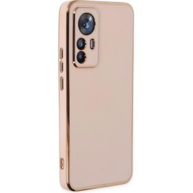 Microsonic Xiaomi Mi 12T Olive Plated Pembe Kılıf