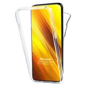 Microsonic Xiaomi Mi 12T Pro 6 Tarafı Tam Full Koruma 360 Clear Soft Şeffaf Kılıf