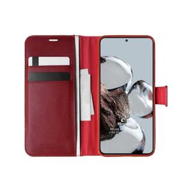 Microsonic Xiaomi Mi 12T Pro Delux Leather Wallet Kırmızı Kılıf
