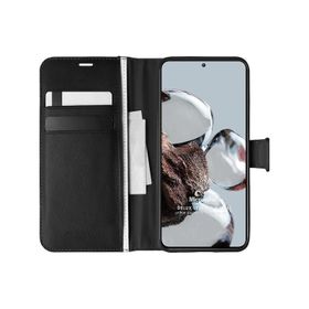 Microsonic Xiaomi Mi 12T Pro Delux Leather Wallet Siyah Kılıf