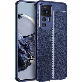 Microsonic Xiaomi Mi 12T Pro Deri Dokulu Silikon Cep Telefonu Kılıfı