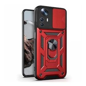 Microsonic Xiaomi Mi 12T Pro Impact Resistant Kırmızı Kılıf
