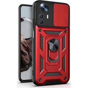 Microsonic Xiaomi Mi 12T Pro Impact Resistant Kırmızı Kılıf