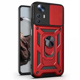 Microsonic Xiaomi Mi 12T Pro Impact Resistant Kırmızı Kılıf