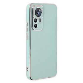 Microsonic Xiaomi Mi 12T Pro Olive Plated Yeşil Kılıf