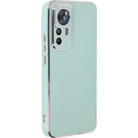 Microsonic Xiaomi Mi 12T Pro Olive Plated Yeşil Kılıf