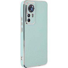 Microsonic Xiaomi Mi 12T Pro Olive Plated Yeşil Kılıf