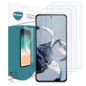 Microsonic Xiaomi Mi 12T Pro Screen Protector Nano Glass 3 Adet Cam Ekran Koruyucu