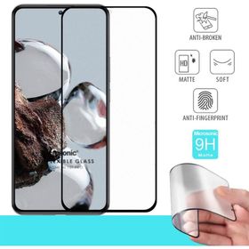 Microsonic Xiaomi Mi 12T Pro Seramik Matte Flexible Siyah Ekran Koruyucu