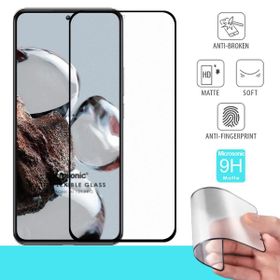 Microsonic Xiaomi Mi 12T Pro Seramik Matte Flexible Siyah Ekran Koruyucu