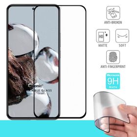 Microsonic Xiaomi Mi 12T Pro Seramik Matte Flexible Siyah Ekran Koruyucu